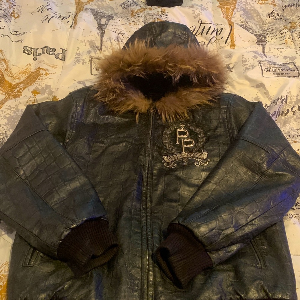 Vintage pelle pelle size XL